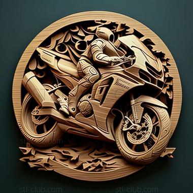 3D модель Honda CBR600RR (STL)